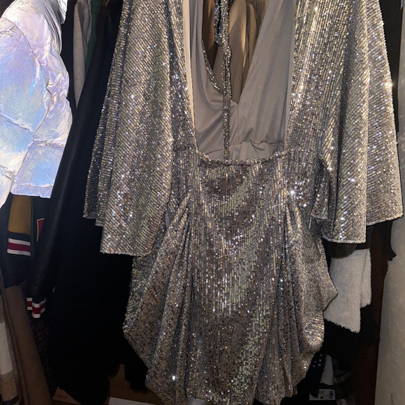 Ellae Lisque Center of Attention Sequins Dress size XL - Picture 7 of 8